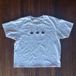 American Eagle Cropped Butterfly T-Shirt